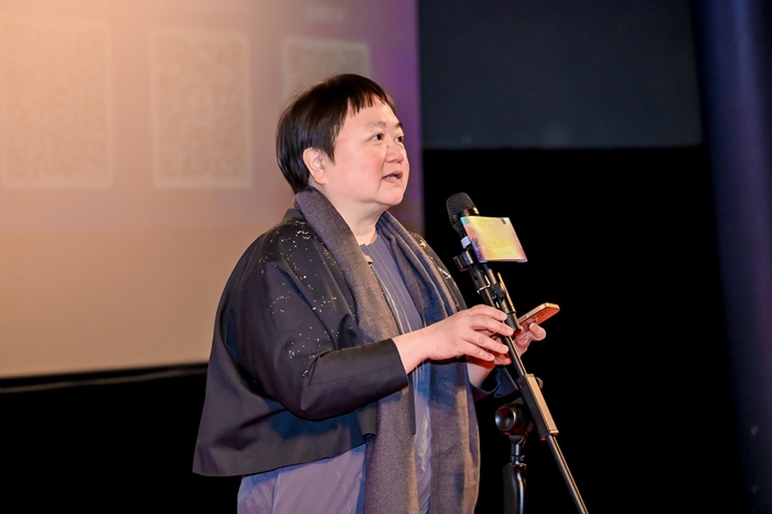 署理香港特区政府驻京办主任阮慧贤在开幕式致辞。主办方供图