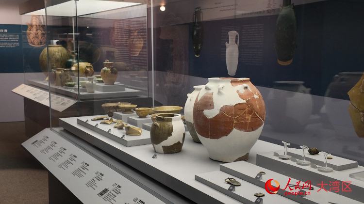 “扬帆出海”印证香港为唐代海上丝绸之路的节点。人民网实习生 虞乐嘉摄