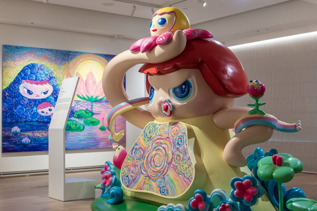 图为平行展《无界艺象：国际当代艺术展》作品。（主办方供图）