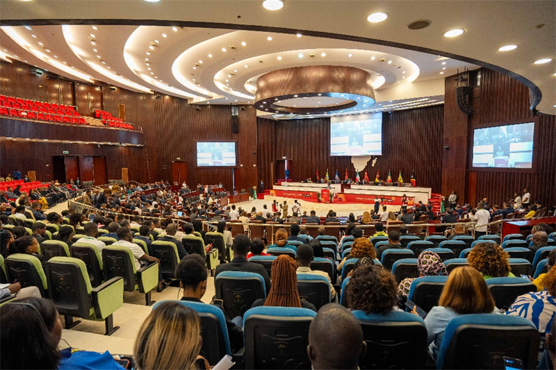 图为“中国与葡语国家企业经贸合作洽谈会”现场。澳门特区招商投资促进局供图