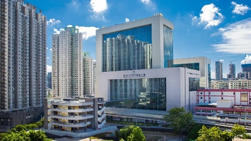 图为青茂口岸大楼外观。澳门特区治安警察局供图