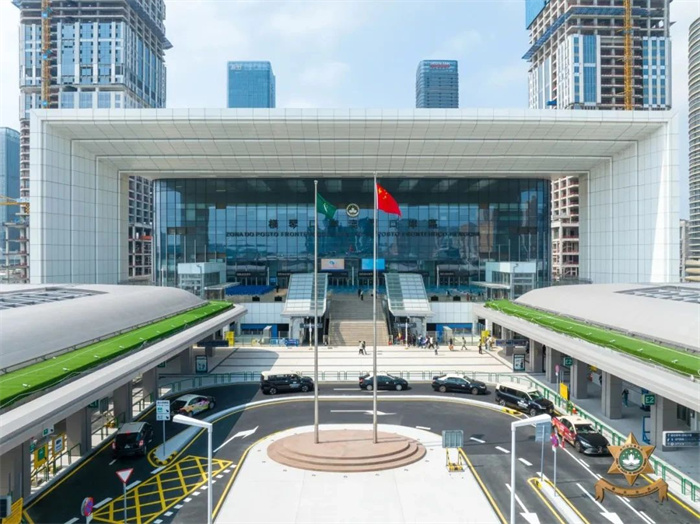 图为横琴口岸外景。澳门特区治安警察局供图