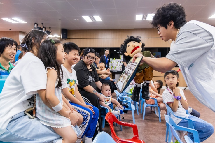 图为“世遗多点”的亲子手偶剧场。澳门特区文化局供图