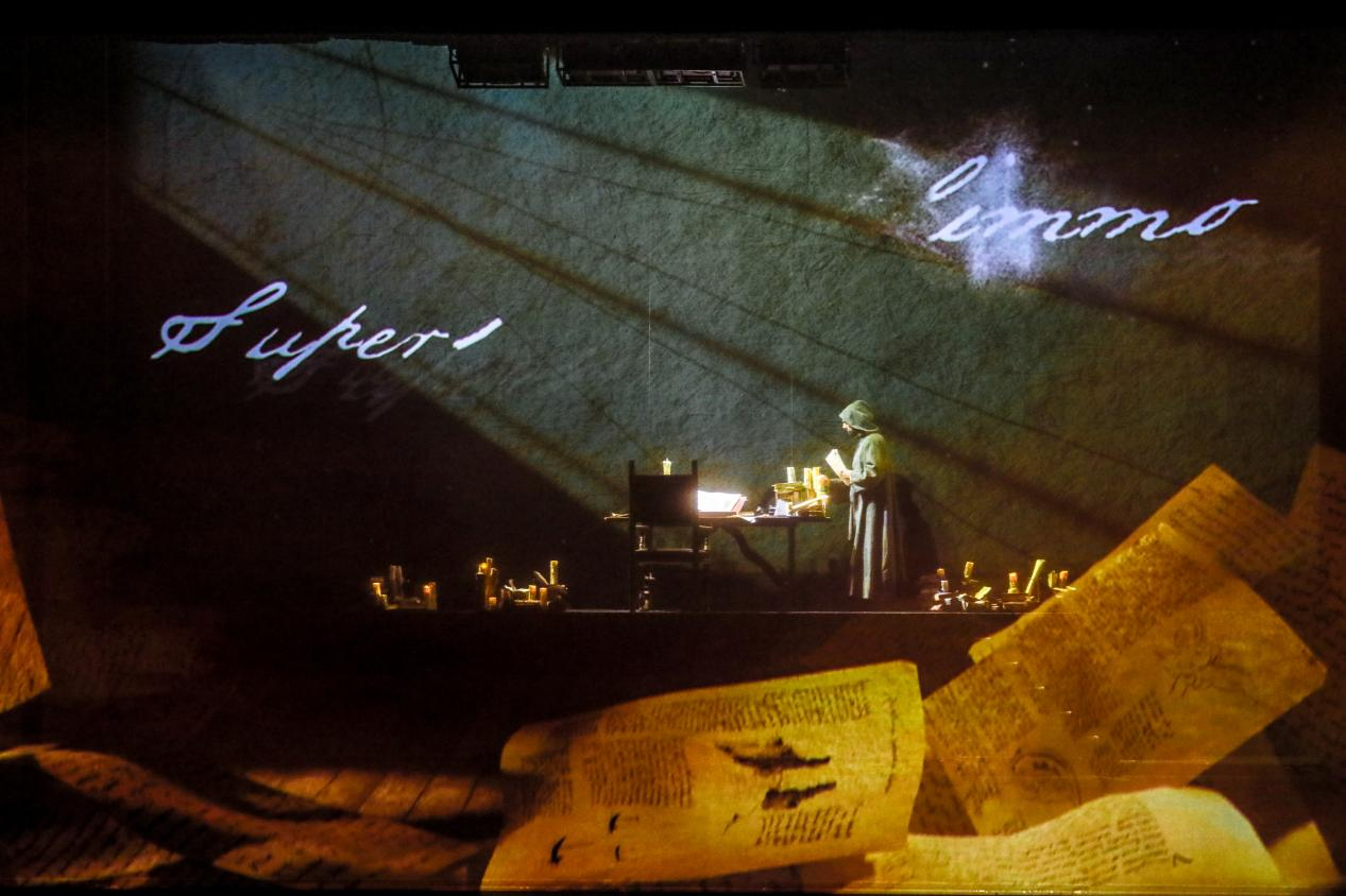 意大利音乐剧《神曲》剧照。演出方供图