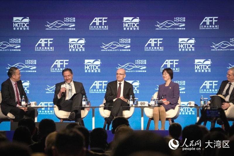 第19届亚洲金融论坛26日在香港开幕。人民网 吴宇扬扬 摄