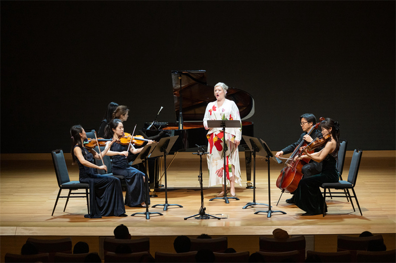 图为粤港澳大湾区国际青年音乐周演出现场。主办方供图