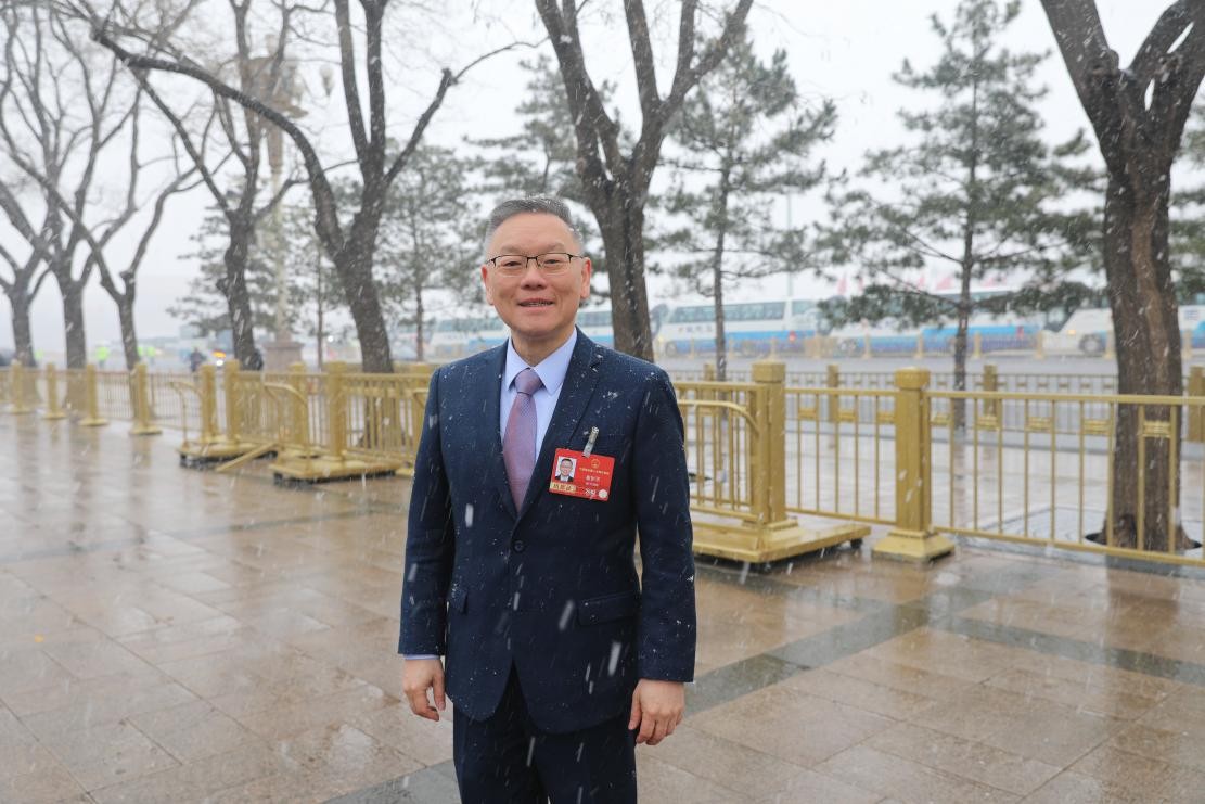 全国人大代表、澳门科学技术协进会会长崔世平。受访者供图