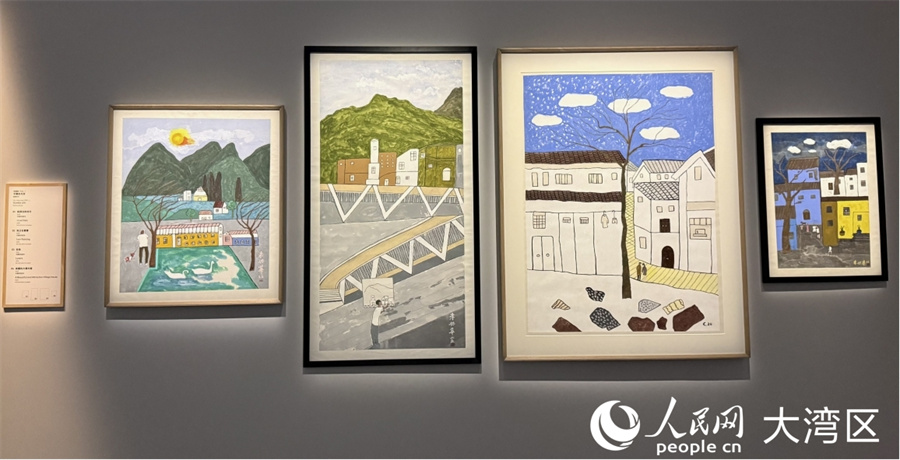 展品《平凡的凡世》。人民网实习生 张雨洁摄